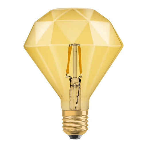 LED LAMP VINTAGE 1906 LED CL DIAMOND FIL GOLD 40/4.5W/825 E LEDVANCE - Диодни лампи за бита<<<Източници на