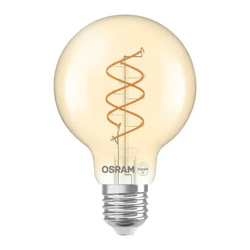 LED LAMP VINTAGE 1906 CLA60 G80 GOLD 60 DIM 8W/922 E27 LEDVANCE - Диодни лампи за бита<<<Източници на