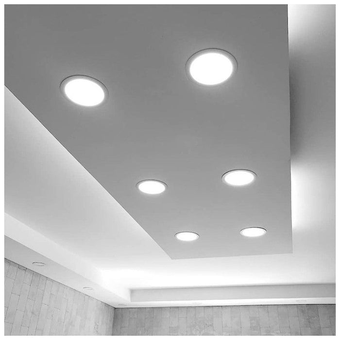 LED LAMP VLE-DLBR-184 DOWNLIGHT RD 18W/4K/WH VIDEX - Диодни тела за бита<<<Източници на светлина<<<AmperelB2B
