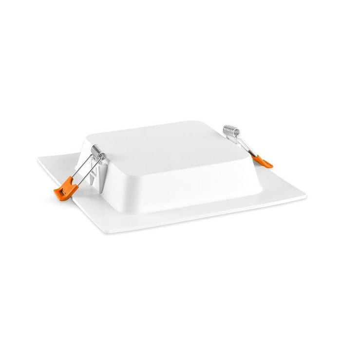 LED LAMP VLE-DLBS-124 DOWNLIGHT SQ 12W/4K/WH VIDEX - Диодни тела за бита<<<Източници на светлина<<<AmperelB2B