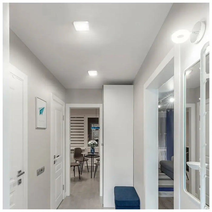 LED LAMP VLE-DLSS-184 SURFACE FRAME SQ 18W/4K/WH VIDEX - Диодни тела за бита<<<Източници на светлина<<<AmperelB2B
