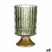 LED Lantern Gift Decor Green Golden Glass 10,7 x 18 x 10,7 cm (6 Units) - Декорация и Осветление<<<Дом