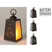 LED Lantern Lifetime 10 x 19 cm Flame effect - Декорация и Осветление<<<Дом Градина<<<BigBuy&&&Коледни