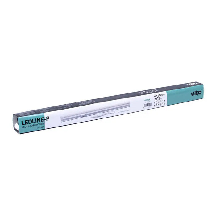 LED LINE FLUMINUM 4W 4000K 31CM WITH KEY AND CABLE WITH PLUG VITO LEDLINE-P - Линейни осветителни тела<<<Външно