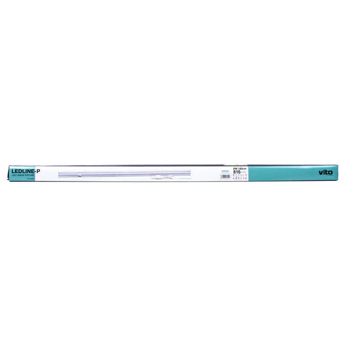 LED LINE FLUMINUM 8W 4000K 57CM WITH KEY AND CABLE WITH PLUG VITO LEDLINE-P - Линейни осветителни тела<<<Външно