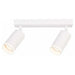 LED LINEAR SPOT 2XGU10 WHITE VIVALUX KING - Спотове<<<Вътрешно осветление<<<Мебели и
