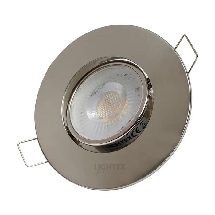 LED LUNA MATTED CHROME 4.5W IP44 3000-6500K LIGHTEX - Луни<<<Вътрешно