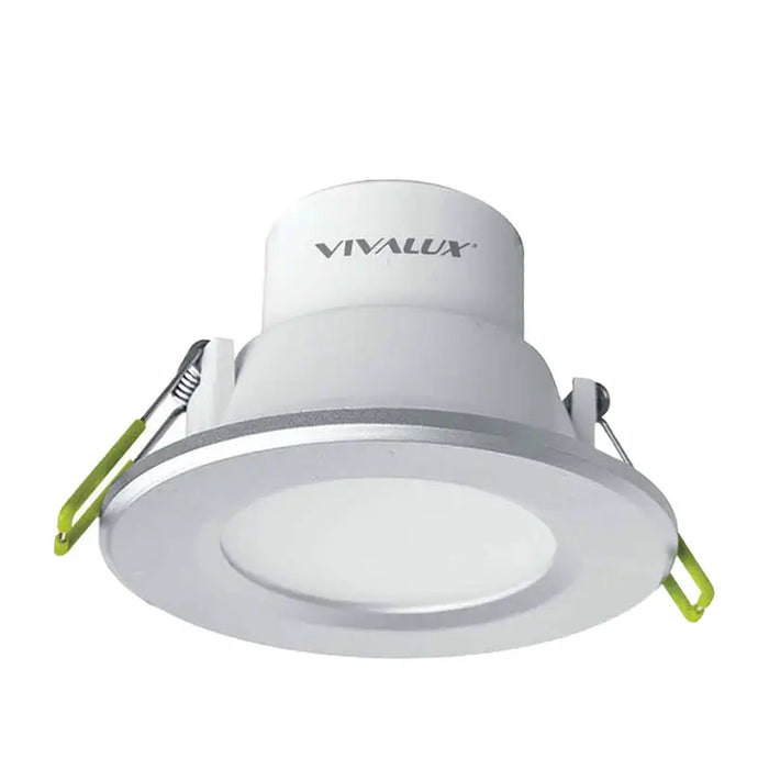 LED LUNA TOP 6W 4000K SILVER IP44 370LM VIVALUX - Луни<<<Вътрешно осветление<<<Осветление<<<Praktiker&&&Луни<<<Вътрешно