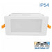 LED MOON 12W 3000K-4000K-6400K IP54 SQUARE FOR BUILT-IN VIVALUX KAPI - Луни<<<Вътрешно