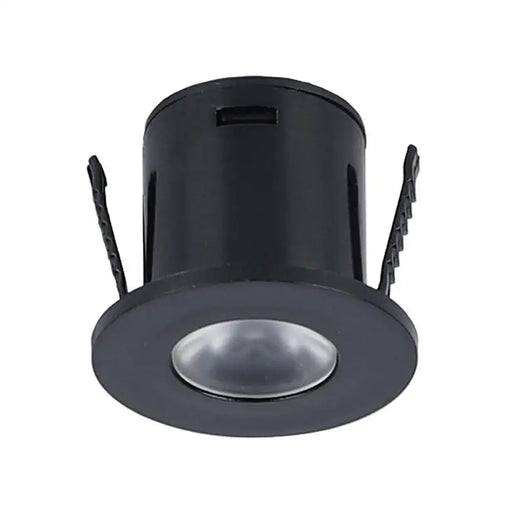 LED MOON 1W 4000K Ф30MM MINI BLACK VITO ZANZI P - Луни<<<Вътрешно осветление<<<Осветление<<<Praktiker&&&Луни<<<Вътрешно