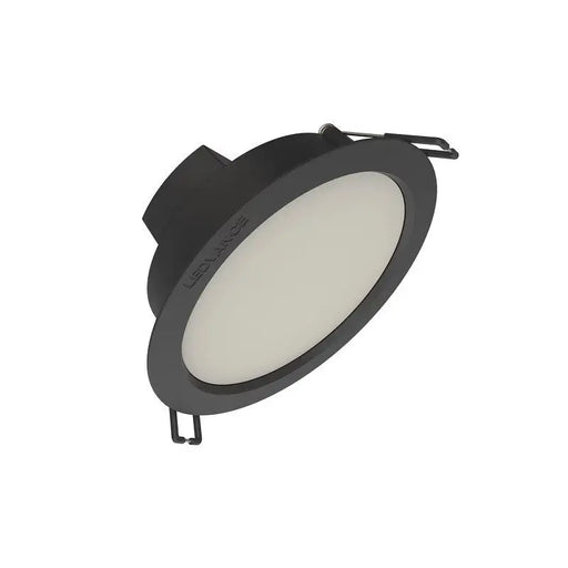 LED MOON DL IP44 DN 115 8W 830 880LM BLACK LEDVANCE - Диодни лампи за бита<<<Източници на светлина<<<AmperelB2B