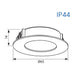 LED MOON FOR BUILT-IN 2W 4000K 150LM IP44 BLACK VIVALUX OLI - Луни<<<Вътрешно
