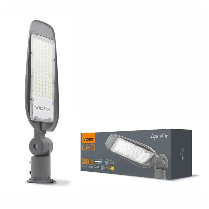 LED OUTDOOR LAMP VLE-SLe14-505 STREET LED 50W/5K VIDEX - Диодни тела индустриални<<<Източници на светлина<<<AmperelB2B
