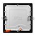 LED PANEL 12W 4000K 850LM BLACK VIVALUX GRID - Led панели<<<Вътрешно осветление<<<Осветление<<<Praktiker&&&Led