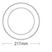 LED PANEL 18W 6000K 1980LM Ф217MM EXTERIOR VITO - Led панели<<<Вътрешно осветление<<<Осветление<<<Praktiker&&&Led