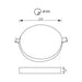 LED PANEL CIRCLE 36W F225 4000K 3600LM VIVALUX RONDO - Led панели<<<Вътрешно осветление<<<Осветление<<<Praktiker&&&Led