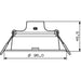 LED PANEL CIRCLE 5.5W 550LM 4000K 9.5CM PHILIPS - Led панели<<<Вътрешно осветление<<<Осветление<<<Praktiker&&&Led