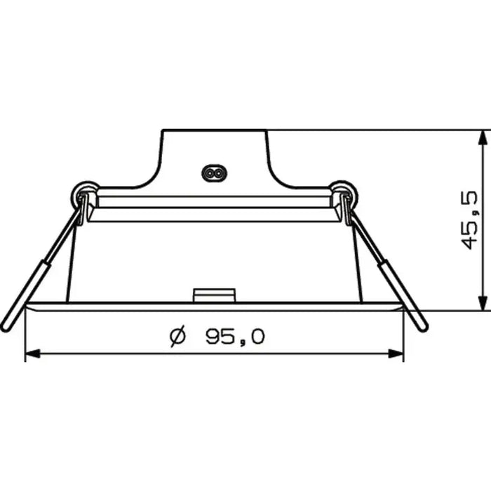 LED PANEL CIRCLE 5.5W 550LM 6500K 9.5CM PHILIPS - Led панели<<<Вътрешно осветление<<<Осветление<<<Praktiker&&&Led