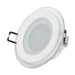 LED PANEL ROUND GLASS 6W SMD 6400K Ф96MM HOROZ CLARA - Led панели<<<Вътрешно осветление<<<Осветление<<<Praktiker&&&Led