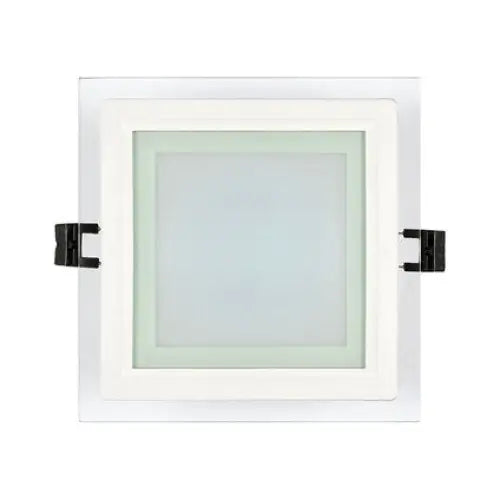 LED PANEL SQUARE GLASS 18W 4200K IP44 200MM ULTRALUX - Led панели<<<Вътрешно осветление<<<Осветление<<<Praktiker&&&Led