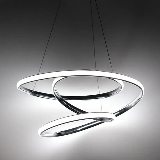 LED PENDANT 36W 2950LM 4000K CHROME BELIGHT - Пендели<<<Вътрешно