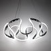 LED PENDANT 53W 4550LM 4000K CHROME BELIGHT - Пендели<<<Вътрешно