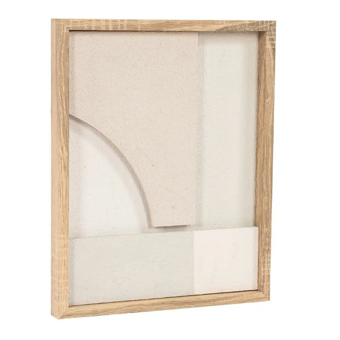 LED Picture Home ESPRIT polystyrene MDF Wood 40 x 3,8 x 50 cm - Декорация и Осветление<<<Дом Градина<<<BigBuy&&&Картини