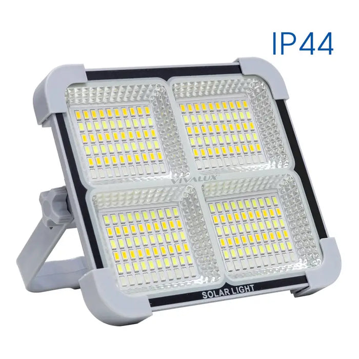 LED PORTABLE SPOTLIGHT 3000 6400K IP44 WITH SOLAR PANEL VIVALUX ZEIN - Соларни прожектори<<<Външно