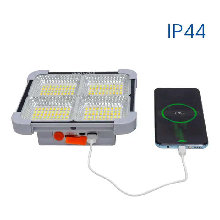LED PORTABLE SPOTLIGHT 3000 6400K IP44 WITH SOLAR PANEL VIVALUX ZEIN - Соларни прожектори<<<Външно