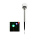 LED SOLAR LAMP 0.06W RGB GLASS SPHERE IP44 D-IL - Соларни лампи<<<Външно осветление<<<Осветление<<<Praktiker&&&Соларни