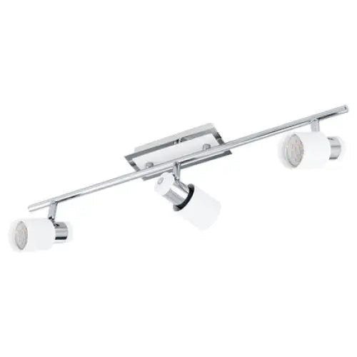 LED SPOT DAVIDA 3XGU10 5W XROM/WHITE EGLO - Спотове<<<Вътрешно осветление<<<Мебели и