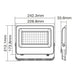 LED SPOTLIGHT 100W 6000K IP65 VITO SAVA - Прожектори<<<Външно осветление<<<Осветление<<<Praktiker