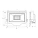 LED SPOTLIGHT 10W 6400K IP65 VIVALUX RICH - Прожектори<<<Външно осветление<<<Осветление<<<Praktiker