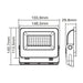 LED SPOTLIGHT 30W 6000K IP65 VITO SAVA - Прожектори<<<Външно осветление<<<Осветление<<<Praktiker