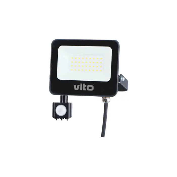 LED SPOTLIGHT 30W 6000K IP65 WITH SENSOR VITO SAVA - Прожектори<<<Външно осветление<<<Осветление<<<Praktiker