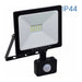 LED SPOTLIGHT WITH SENSOR 20W 6400K 1600LM IP44 VIVALUX NYX - Прожектори<<<Външно осветление<<<Осветление<<<Praktiker