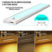 LED Strip Light Velamp LACTEA Aluminium Plastic 2 W 40 cm White Rechargeable (3000K) (4000 K) (6500 K) - Декорация и