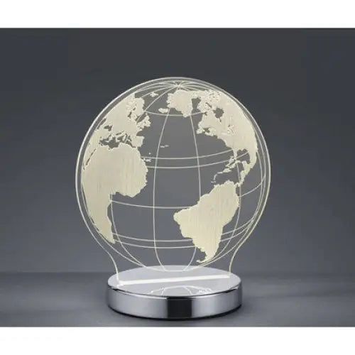LED TABLE LAMP GLOBE 7W 600LM TRIO - Настолни лампи<<<Вътрешно осветление<<<Мебели и интериор<<<Praktiker&&&Настолни