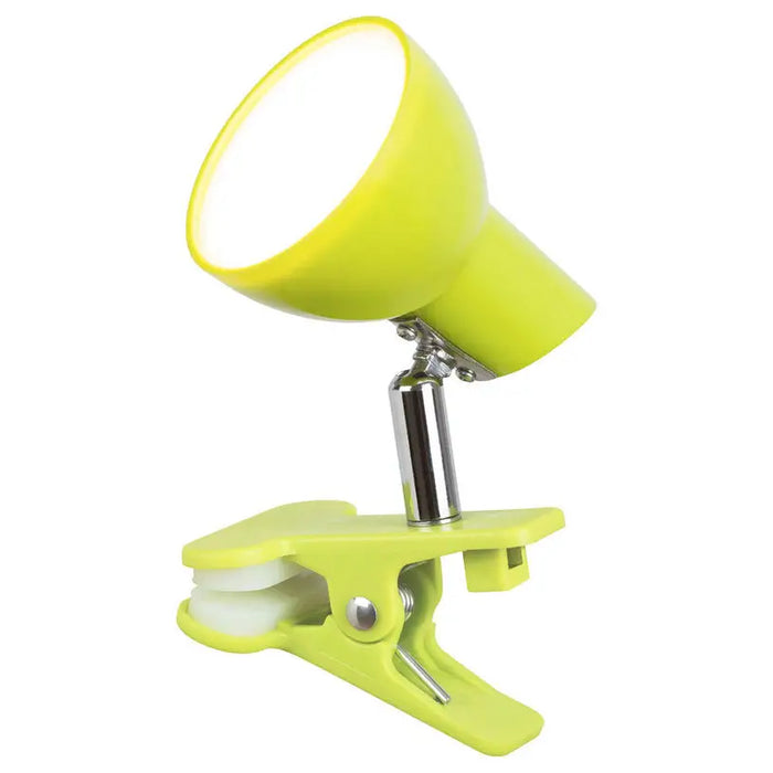 LED TABLE LAMP WITH CLIP 5W 360LM 3K GREEN RABALUX NOAH - Настолни лампи<<<Вътрешно осветление<<<Мебели и