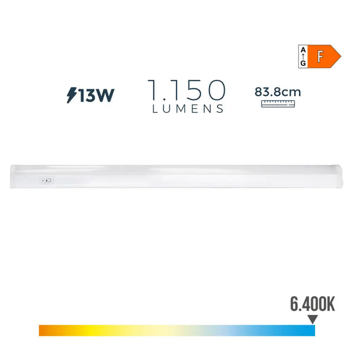 LED Tube EDM 31686 31686 A F 13 W 1150 Lm (6500 K) (6400 K) - Декорация и Осветление<<<Дом Градина<<<BigBuy&&&LED