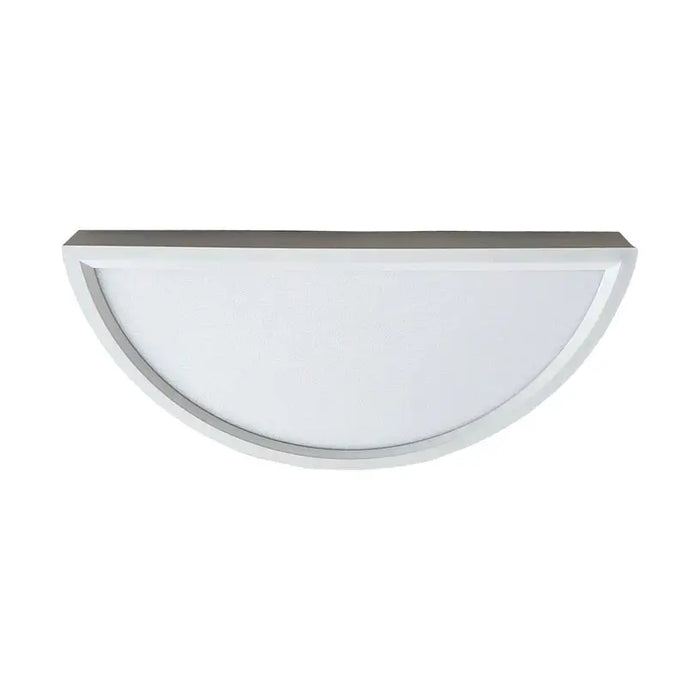 LED WALL LIGHT 18W WHITE WITH KEY D-IL HALF CIRCLE - Влагозащитени осветителни тела<<<Външно