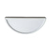 LED WALL LIGHT 18W WHITE WITH KEY D-IL HALF CIRCLE - Влагозащитени осветителни тела<<<Външно