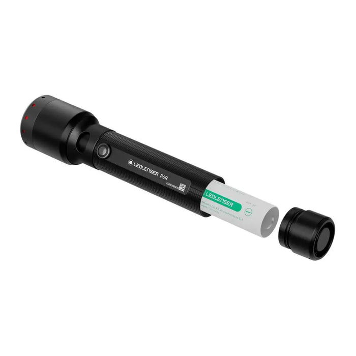Ledlenser P6R Black Hand flashlight LED - FlashlightsOSW-LAT<<<LightingOSW<<<ActionPL