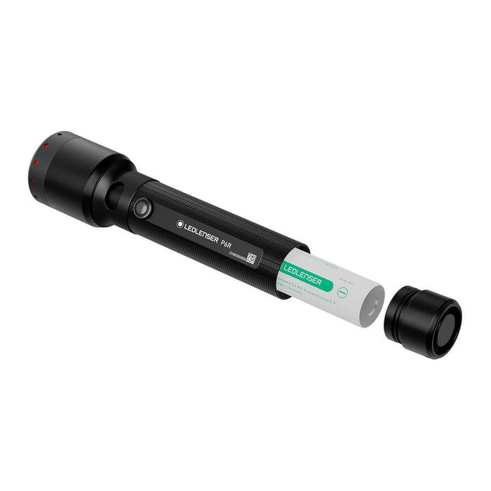 Ledlenser P6R Black Hand flashlight LED