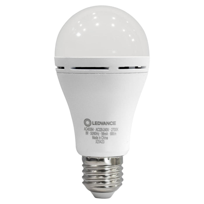 LED LAMP WITH LI-ION BATTERY E27 2700K 8W