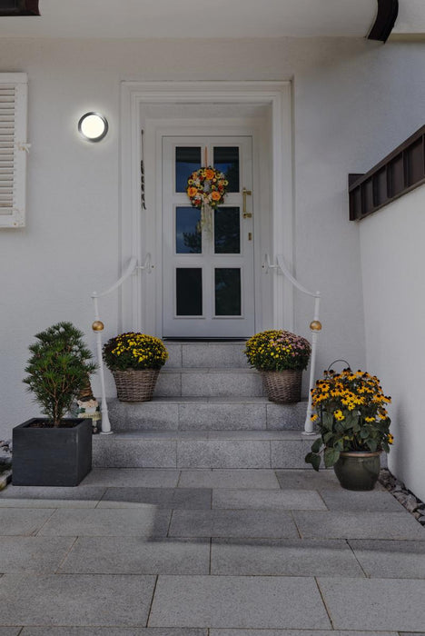 LED OUTDOOR WALL LIGHT DISC 8W 3000K
