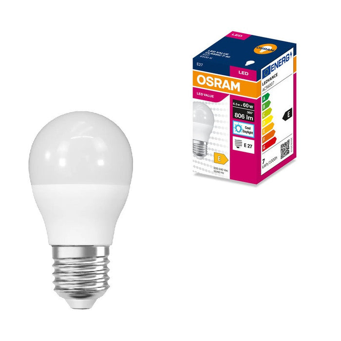 LED LAMP VALUE CLP60 806lm/865 E27 LEDVANCE