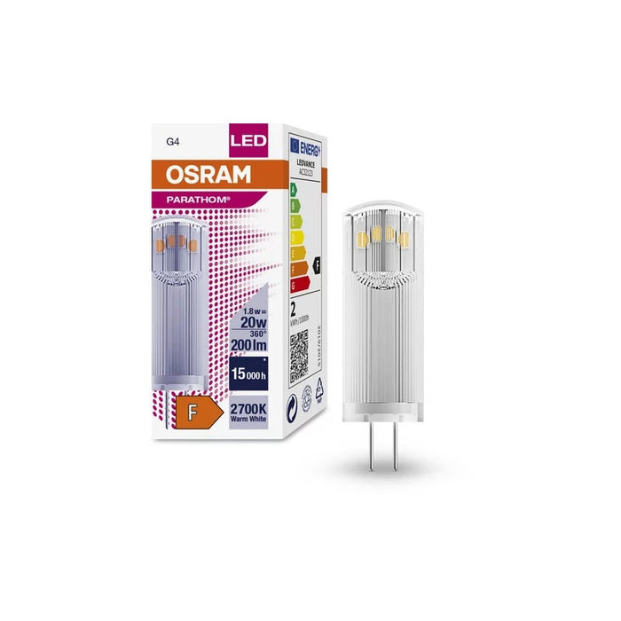 LED LAMP PARATHOM PIN CL 20 1.8W/827 G4 LEDVANCE