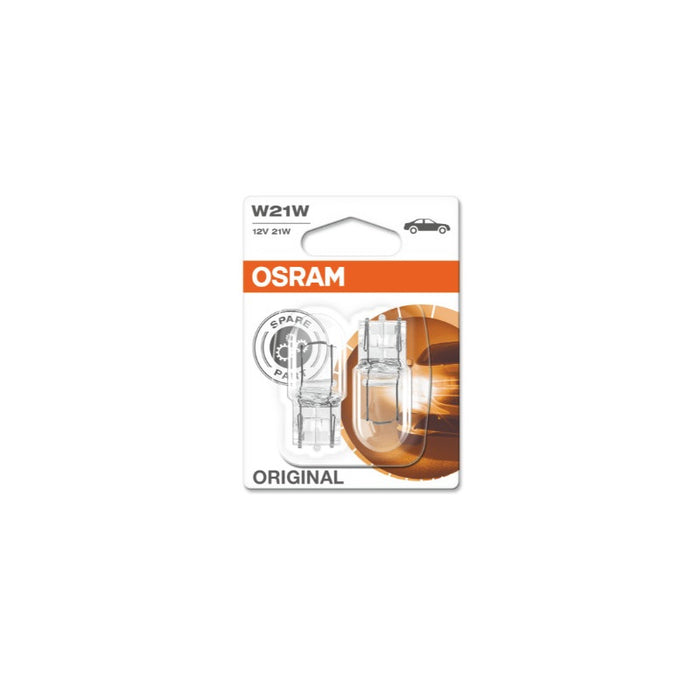 CAR LAMP 7505 W21W 21W 12V W3x16d DUOBLISTER OSRAM