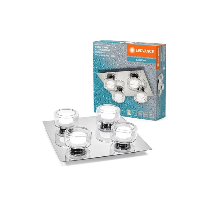 LED LAMP ORBIS FLAME 4X5.5W CLICKCCT IP44 CH LEDVANCE